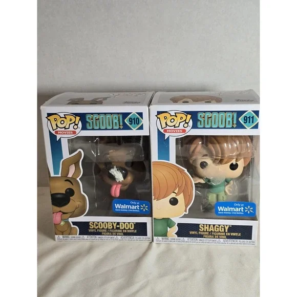 SCOOB! Scooby Doo & Shaggy - Walmart (Exclusive) Funko Pop! w/ Protector - Picture 1 of 8